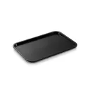 Plateau de service rectangle 41x30 cm noir en plastique COSMOPLAST (25 unités par carton )
