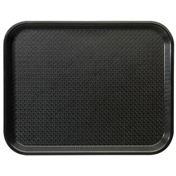 PLATEAU 46*35 NOIR COSMOPLAST (25pièces/carton)