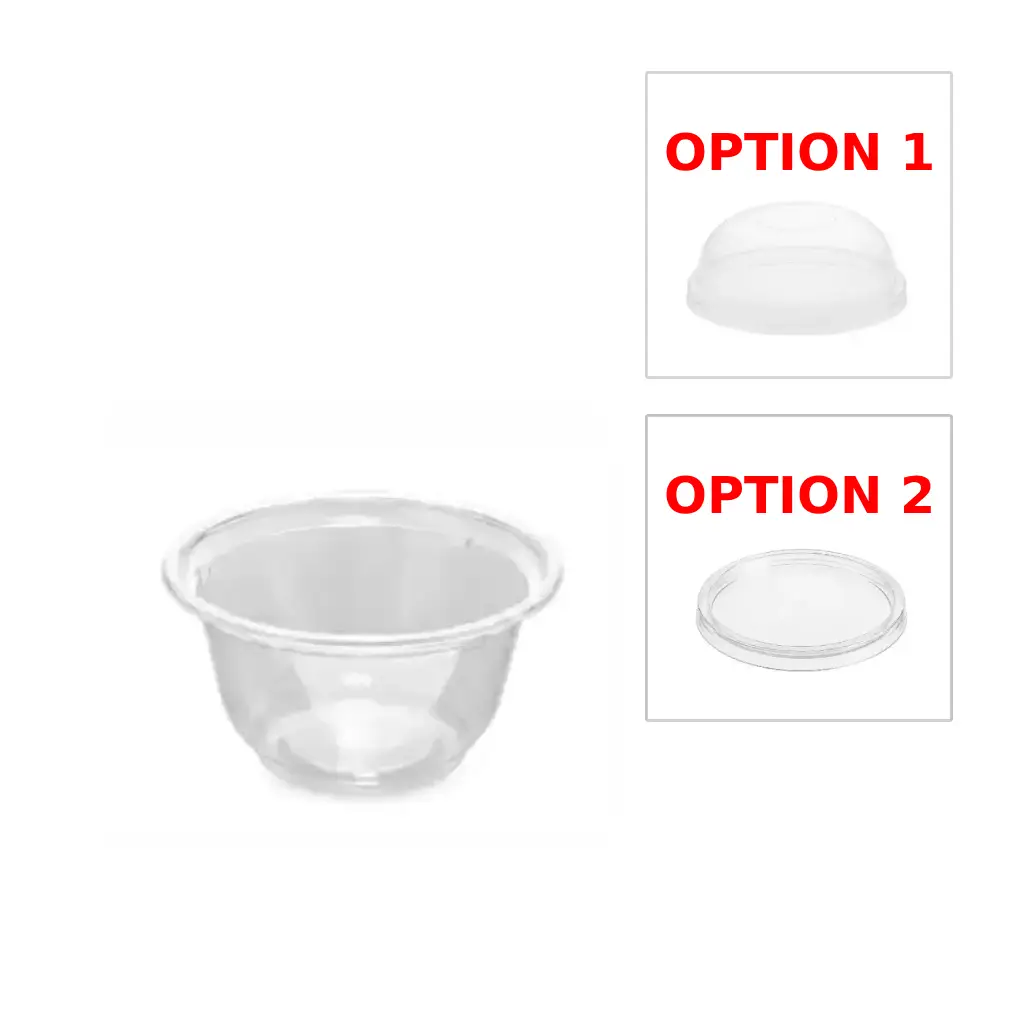 [Ø95_180CC] Coupe dessert 180 ml Ø95 mm et  en PP supporte la chaleur ( 1000 unités par carton) OZGE