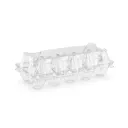 Emballage en plastique transparent pour 10 Oeufs ELTRON ( 400 unités par carton)
