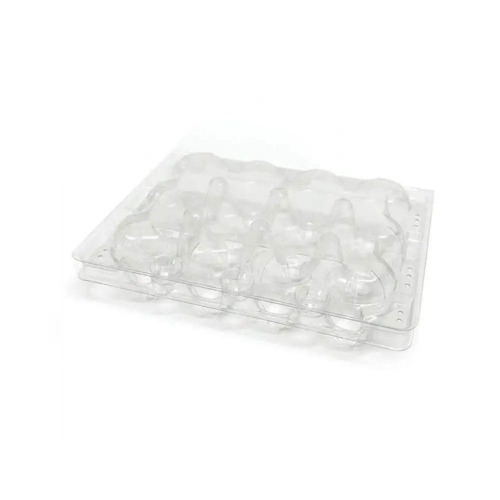 [12_oeufs_de_caille_EL380] Emballages pour 12 oeufs de cailles (carton de 1100 unités) ELTRON