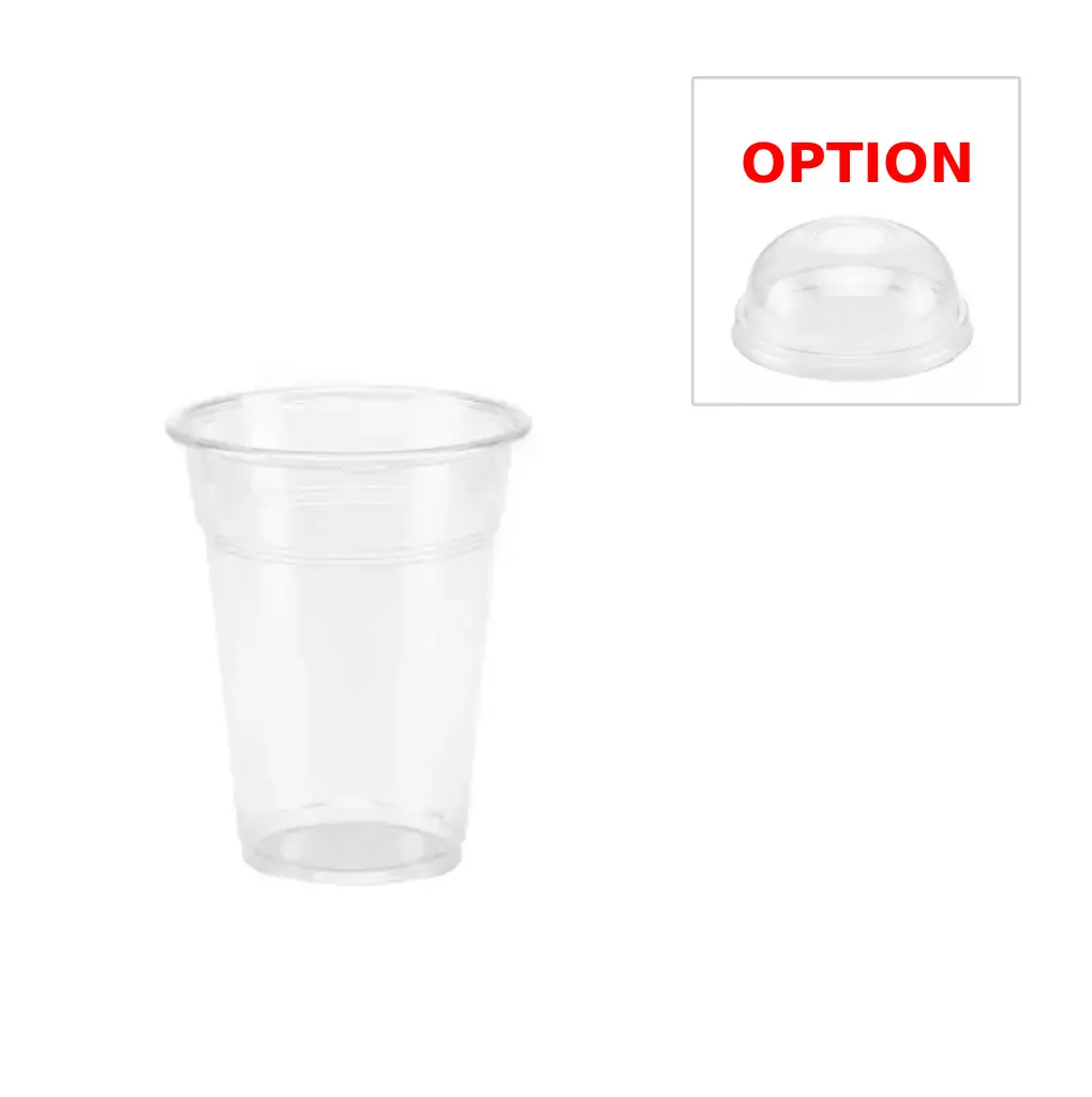 [Y95-400_YI] Gobelet transparent 400 ml en PP ( 100 unités par sac)( 2000 unités par carton) YOMSER