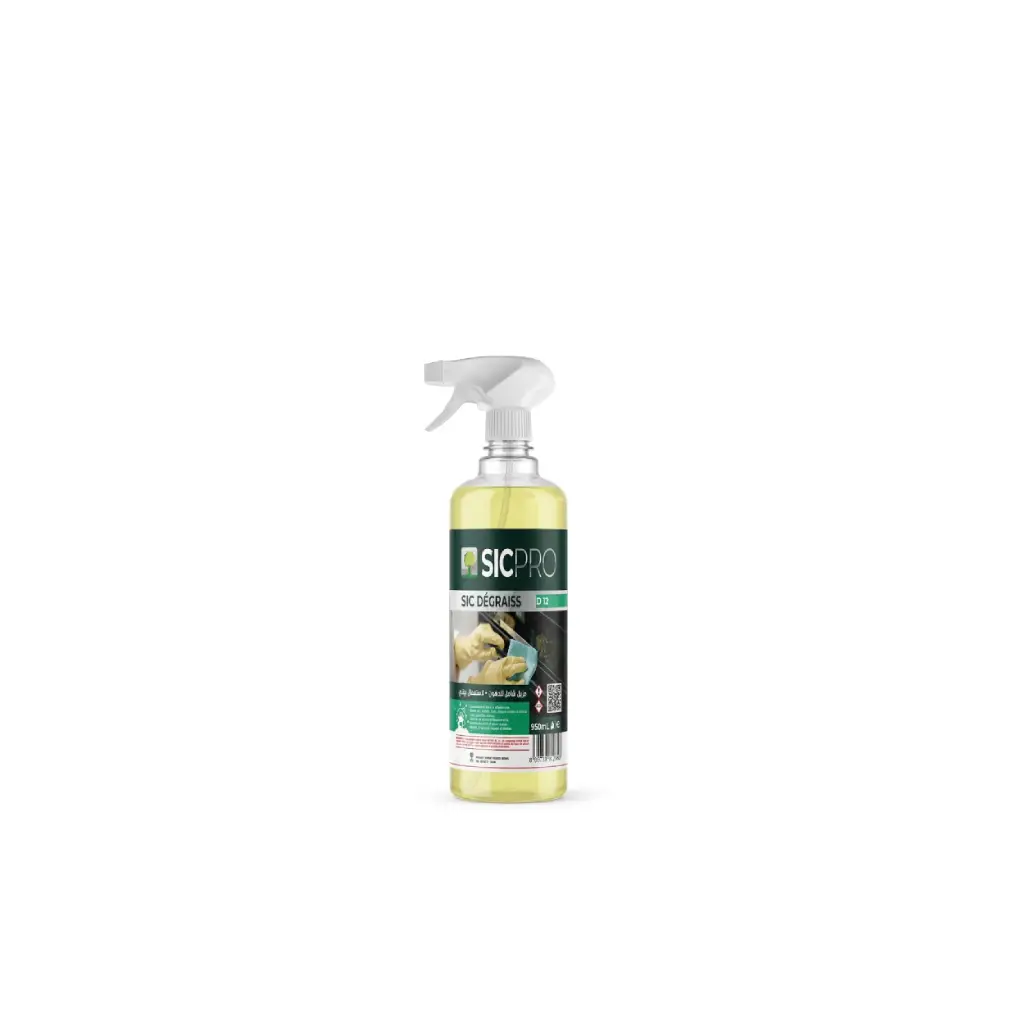 [D12_(Sprays_950_ml)] Ultra-dégraissant pour les surfaces de cuisine et les fours (carton de 9 sprays de 950 ml) SIC