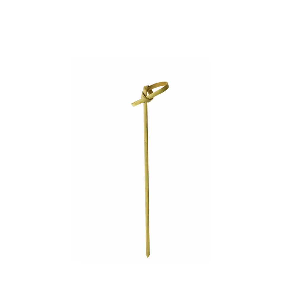 Piques décoratives en bambou avec nœud SR 437-5 ( 1 unité de vente = sac de 50 pièces) (200 sacs par carton)