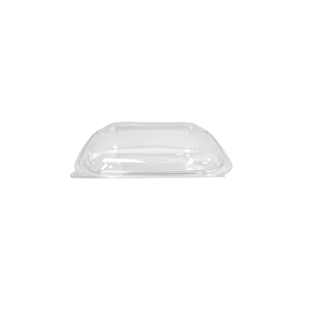 Couvercle carré bol à salade transparente 1000 ml LARPLAST (50 unités * 6 sacs)( 300 unités par carton)