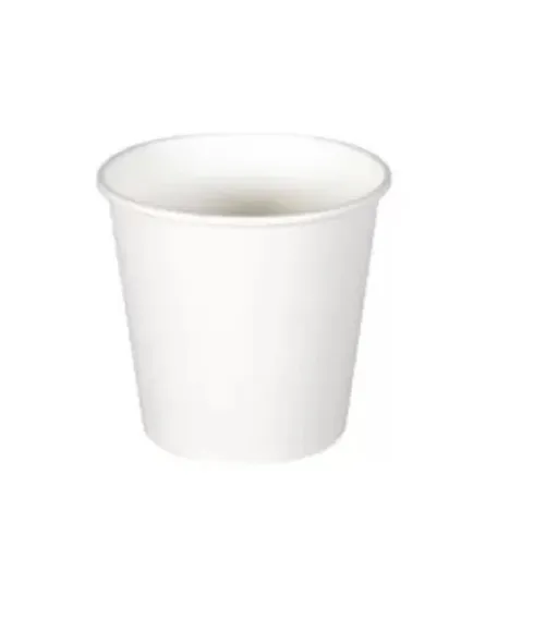Gobelet en carton blanc 18 cl ( 50 unités par sac × 20 sacs) (1 000 unités par carton)