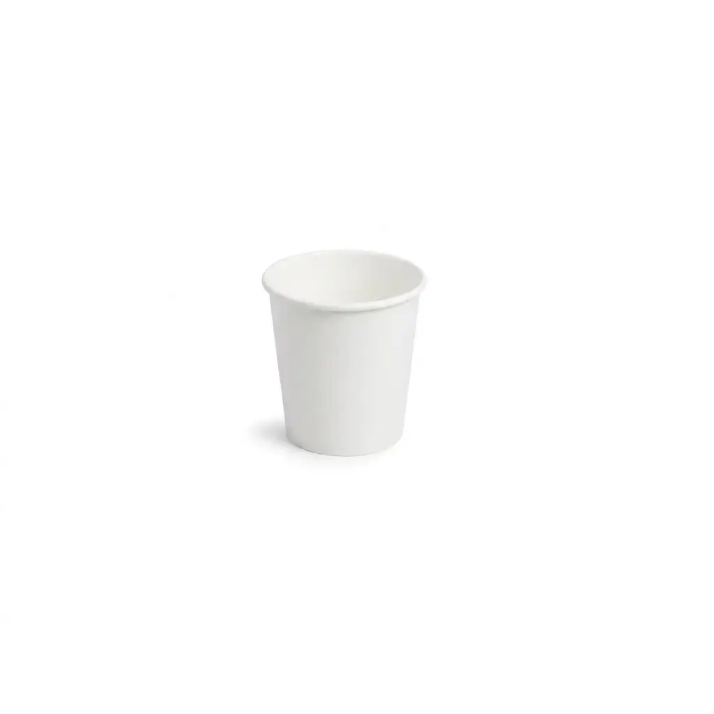 Gobelet en carton blanc 180 ml ( 50 unités par sac × 20 sacs) (1 000 unités par carton)