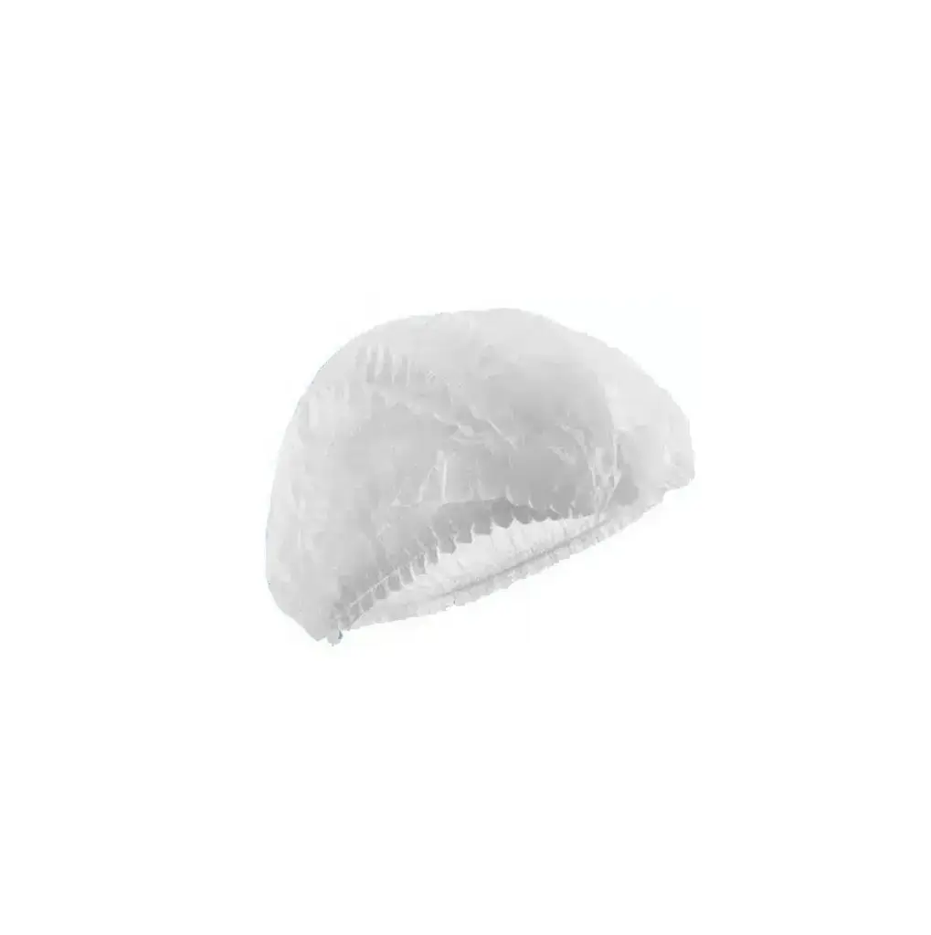 Coiffe jetable blanc 50 cm / 54 cm à usage unique  ( 100 unités par sac)(10 sacs par carton) MAX /RS