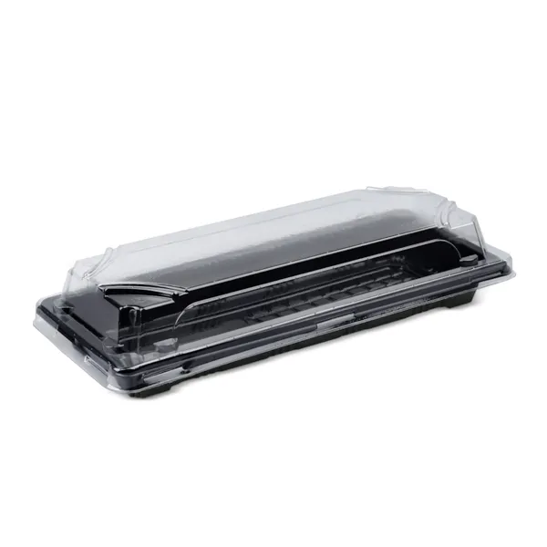 Barquette pour Sushi 218*90 mm en plastique 274/284 LIMERA (400 pièces par carton)