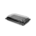 Barquette pour Sushi 216*136 mm en plastique 275/285 LIMERA (400 pièces par carton)