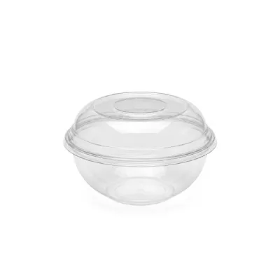 Coupe à dessert 265 ml en PET transparent avec couvercle ø118 mm (500 unités par carton ) Ozge
