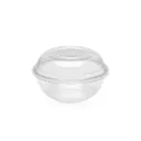 Coupe à dessert 265 ml en PET transparent avec couvercle ø118 mm (500 unités par carton ) Ozge