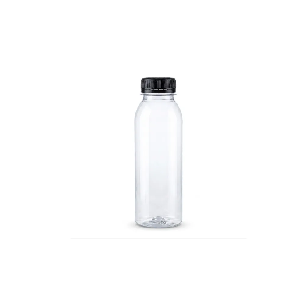 [BOUTEILLE_250ML_CARRE_Ø38_mm] BOUTEILLE CARRE 250 ML AVEC BOUCHON Ø38 MM NOIR (180 unités par carton) xp
