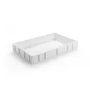 Caisse blanc patissier en plastique alimentaire 600*400*100 mm (5 unités par carton)