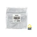 Pack 50 fourchettes transparentes DAR PACK WP ( 1 Unités = 50 pièces / 1 carton = 20 sacs)
