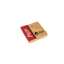 Boite pizza 26 x 26 cm kraft alimentaire ( 50 unités par fardeau) ( 78 fardeaux par palette) SES