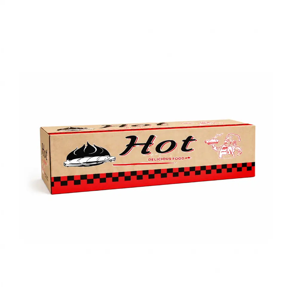 [BOITE_SANDWITCH_300_140_55] Boîte sandwich en micro-cannelure T/T/K (300×140×60 mm) avec impression standard (Pack de 50)