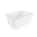 Caisse injection en PP blanc rangement 6425 ( 5 unités par sachet )