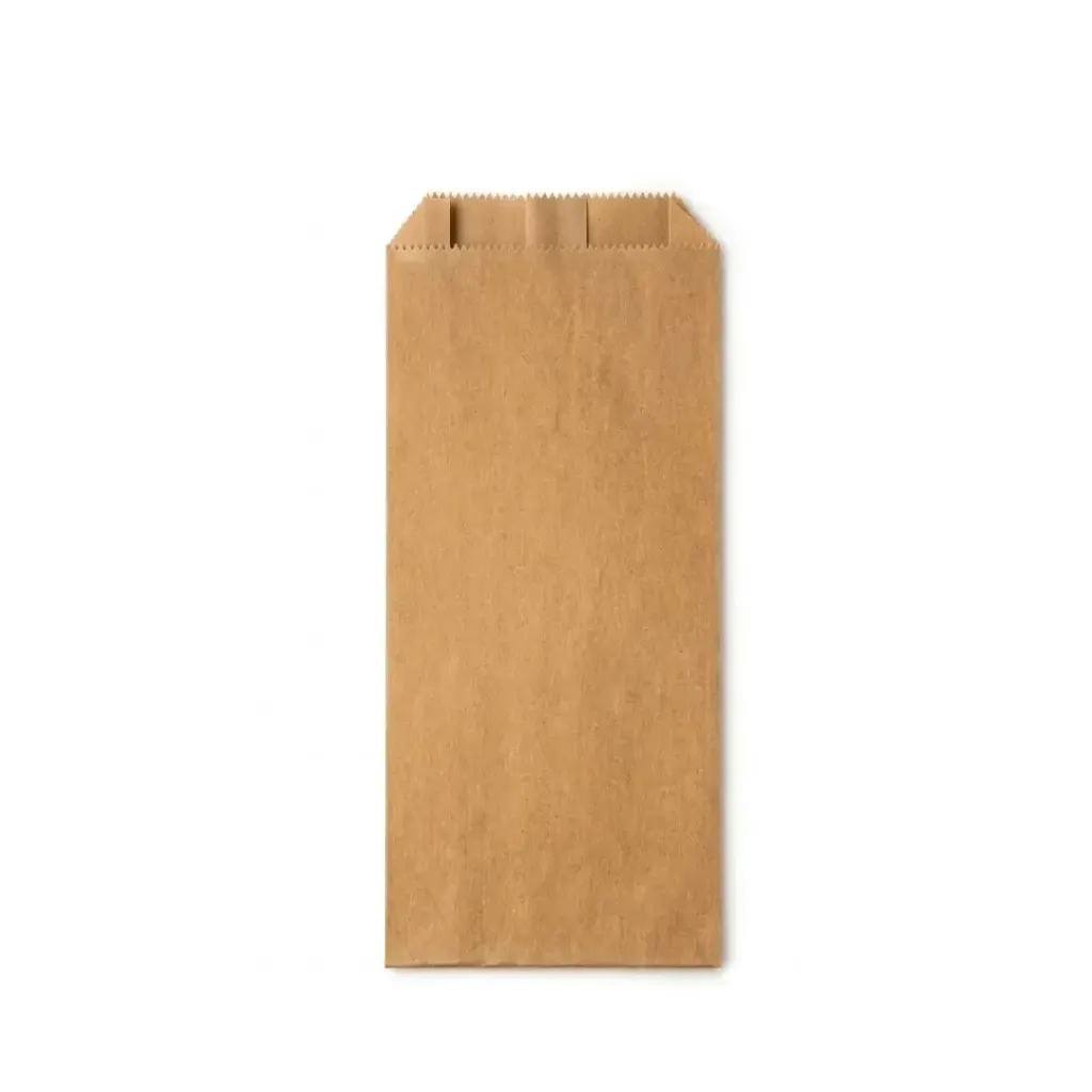 [SAC_PAPIER_23x8x43] Sac papier fond plat 23x8x43 cm kraft brun (250 unités par carton) ATS
