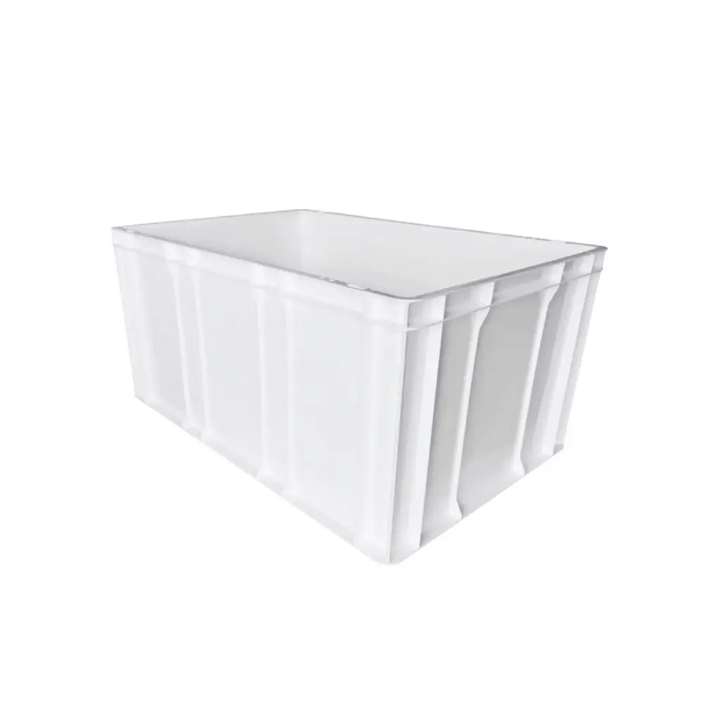 [C9_BLANC_60X40X31.5_CM] Caisse alimentaire 75 L en plastique blanc 60*40*931,5 cm (PF2C990) 60X40X31.5 CM (PF2C990)