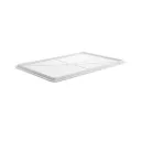Couvercle blanc en plastique 60x40 cm ELS