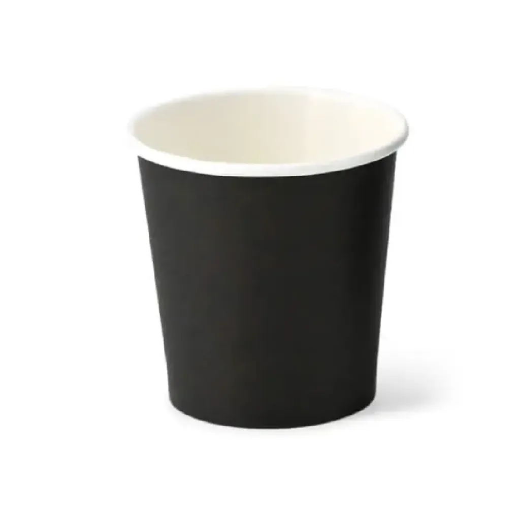 Gobelet en carton couleur noir 25 cl ( 50 unités par sac × 20 sacs) (1 000 unités par carton)