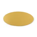 Sous tarte doré rond diamètre 30 cm 650 gr ( 1 unité de vente = sac de 50 unités)