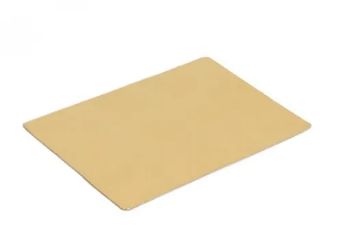 SOUS TARTE DORE RECTANGULAIRE 60*40** 900GR ( 1 unité de vente = sac de 10 pièces)