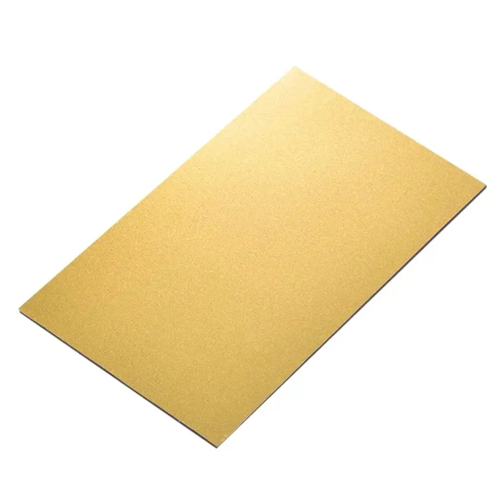 Sous tarte doré rectangulaire 60*40 cm 900 gr ( 1 unité de vente = sac de 10 unités)