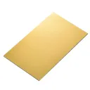 Sous tarte doré rectangulaire 60*40 cm ( 1 unité de vente = sac de 10 unités)
