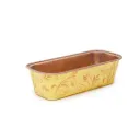 Moule à cake Plumpy jaune 199*73*62 mm ( 780 unités par carton )ECOPACK