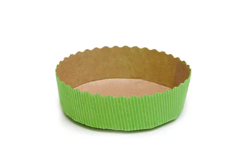 MOULE A TARTE 100*30 VERT ( 450unités/ carton) ECOPACK (20 cartons / palette) ATTESTATION SANITAIRE 2025/099 EA/836-2024