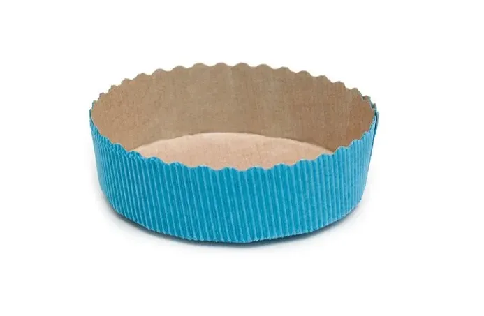 MOULE A TARTE 155*35 BLEU ( 270unités/ carton) ECOPACK ATTESTATION SANITAIRE 2025/099 EA/836-2024
