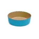 Moule à tarte rond 155x35 mm bleu( 270 unités par carton) ECOPACK