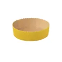 Moule à tarte rond 155*35 mm jaune ( 270 unités par carton) ECOPACK