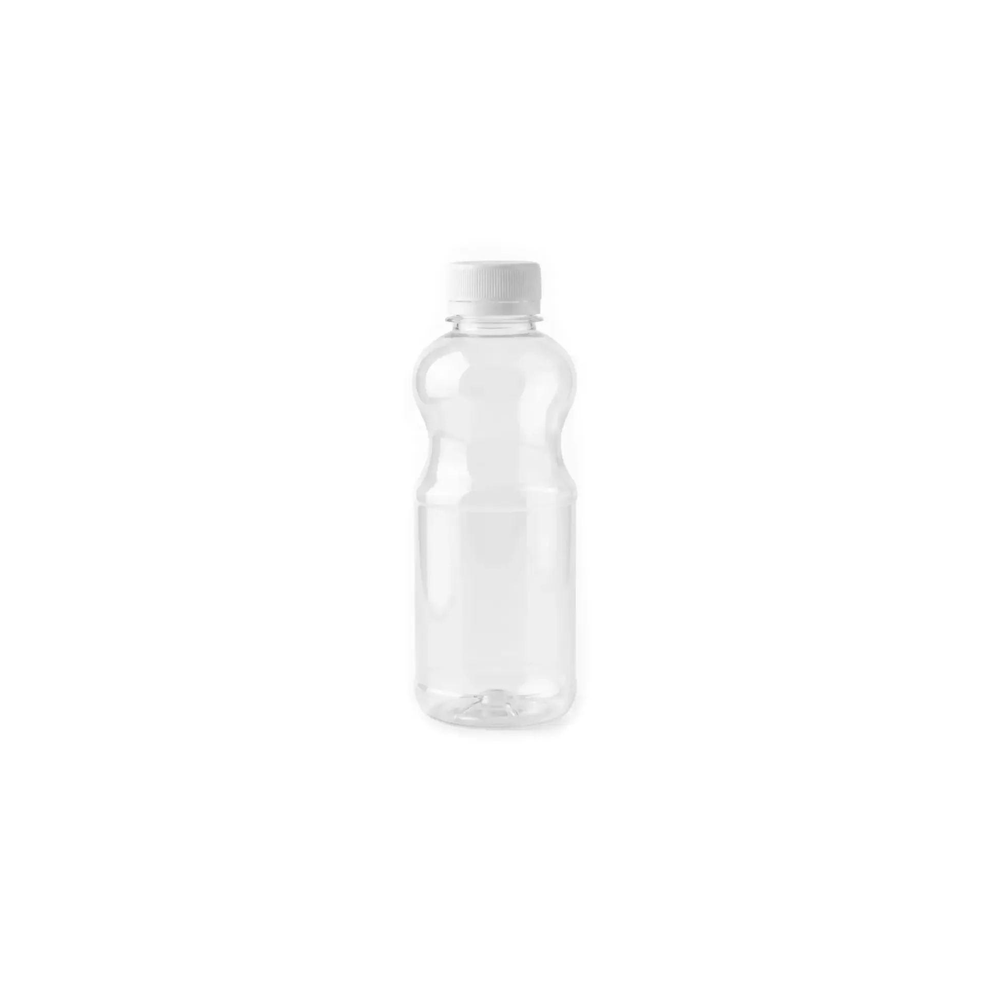 Bouteille 250 ml col 30-25 Ø 30 mm avec bouchon blanc (180 unités par carton) XP