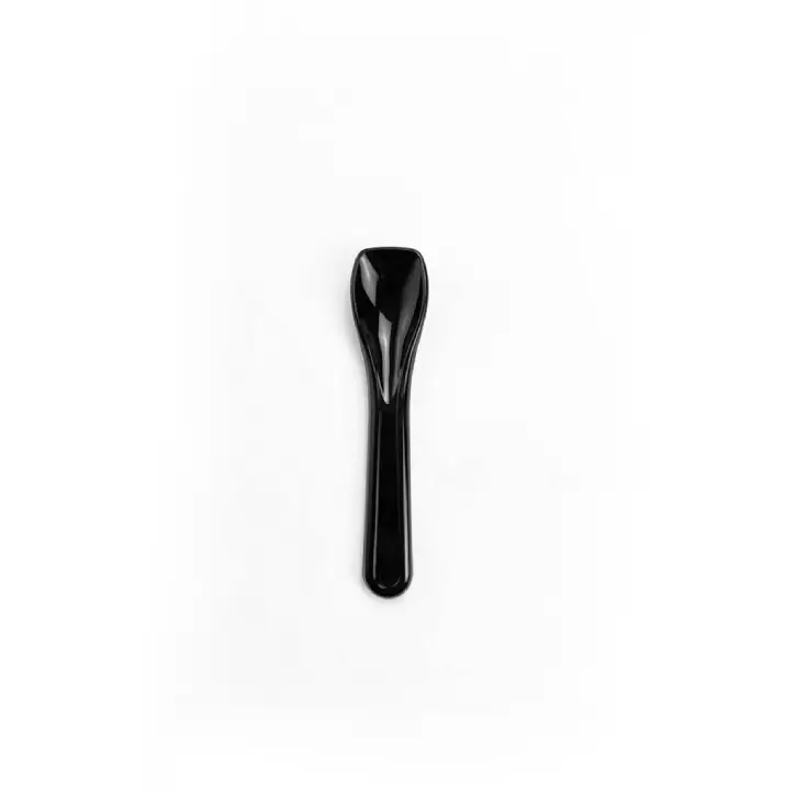 Cuillère à glace noir en plastique (10 sachets *500g environ 360 unités par sac ) (3600 unités par carton) WP