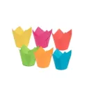 Tulipes à muffins en papier multicolores (2400 unités par carton)