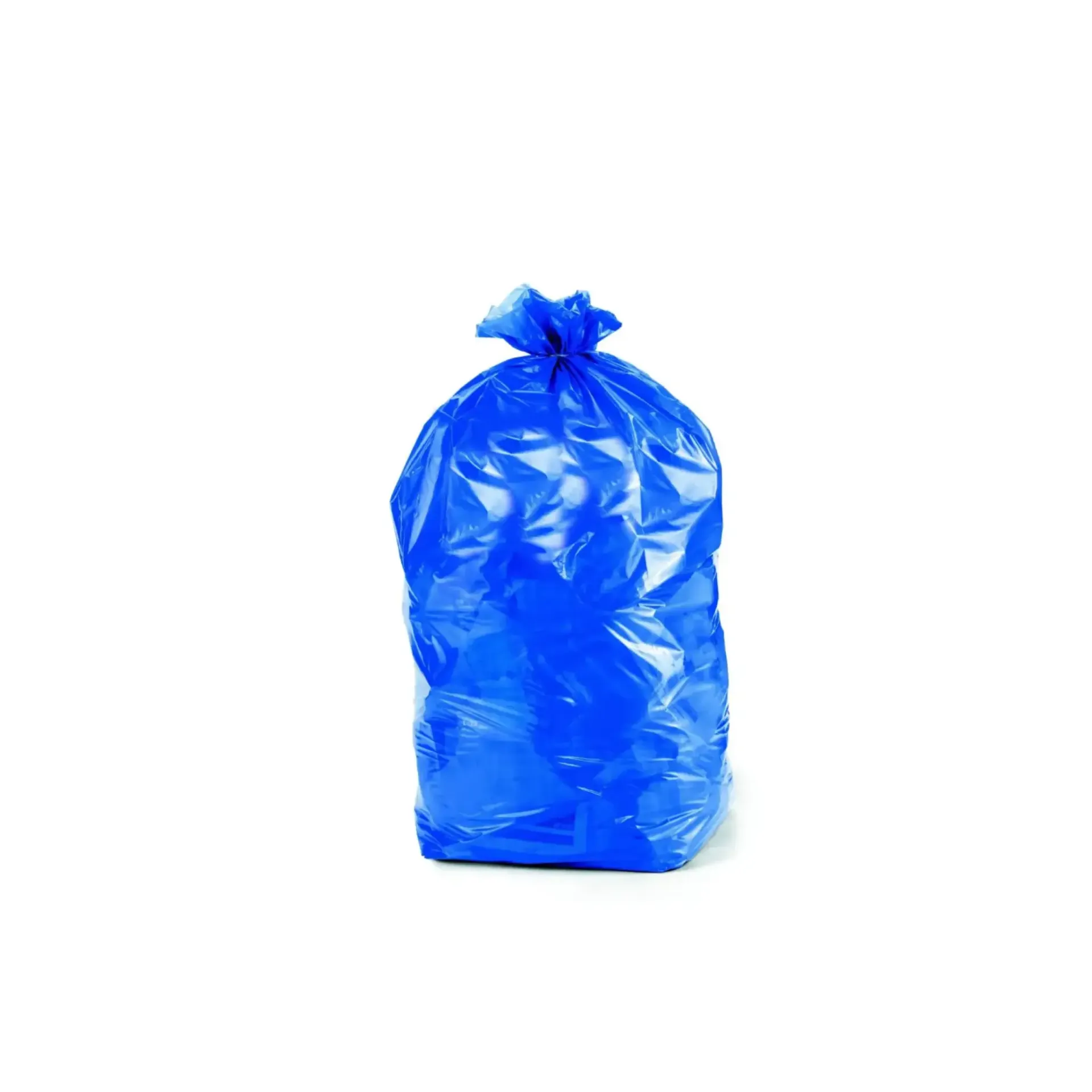 Sac poubelle bleu 85*95 cm PEBD 100 Litres – Haute Résistance MAX ( 100 unités par sac)
