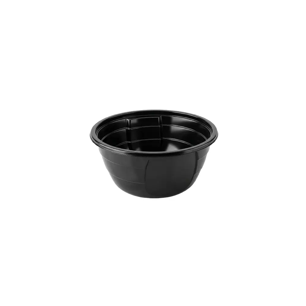 Bol à soupe rond en noir micro-ondable OZGE ( 800 unités par carton)