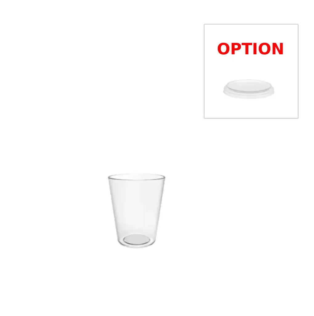 [VERRINE_RONDE_PS_60CC] Verrine ronde 60 ml en PS Crystal (sac de 30 unités)( 300 unités par carton)