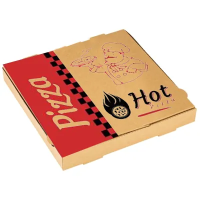 BOITE PIZZA 40 KRAFT ALIMENTAIRE ( 100 unités /carton)ATTESTATION SANITAIRE 2024/68 EA 226/224