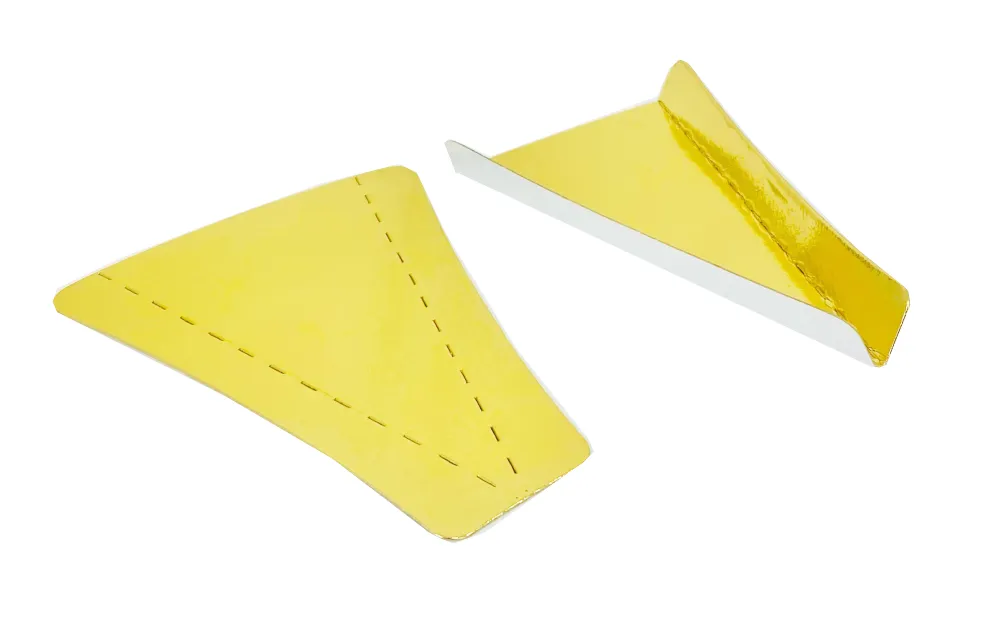 SOUS_TARTE_TALONETTE CHEESE CAKE TRIANGLE Quick (1 unité de vente = Sac de 100 pièces)