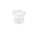 Boite ronde en PET 450 ML Cosmoplast ( 500 unités par carton)