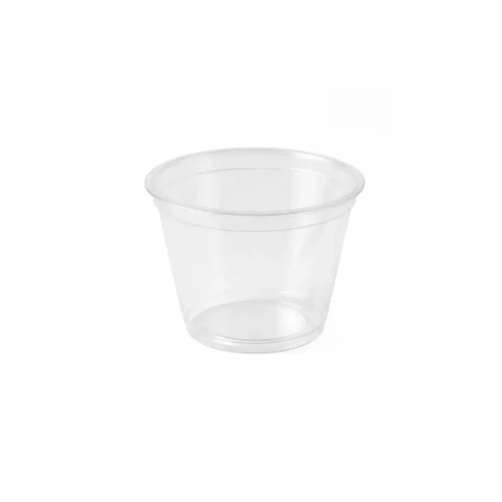 Sauce container 110 ml Ø73 mm sans couvercle Cosmoplast (100 unités * 20 Sacs)(2000 unités par carton)