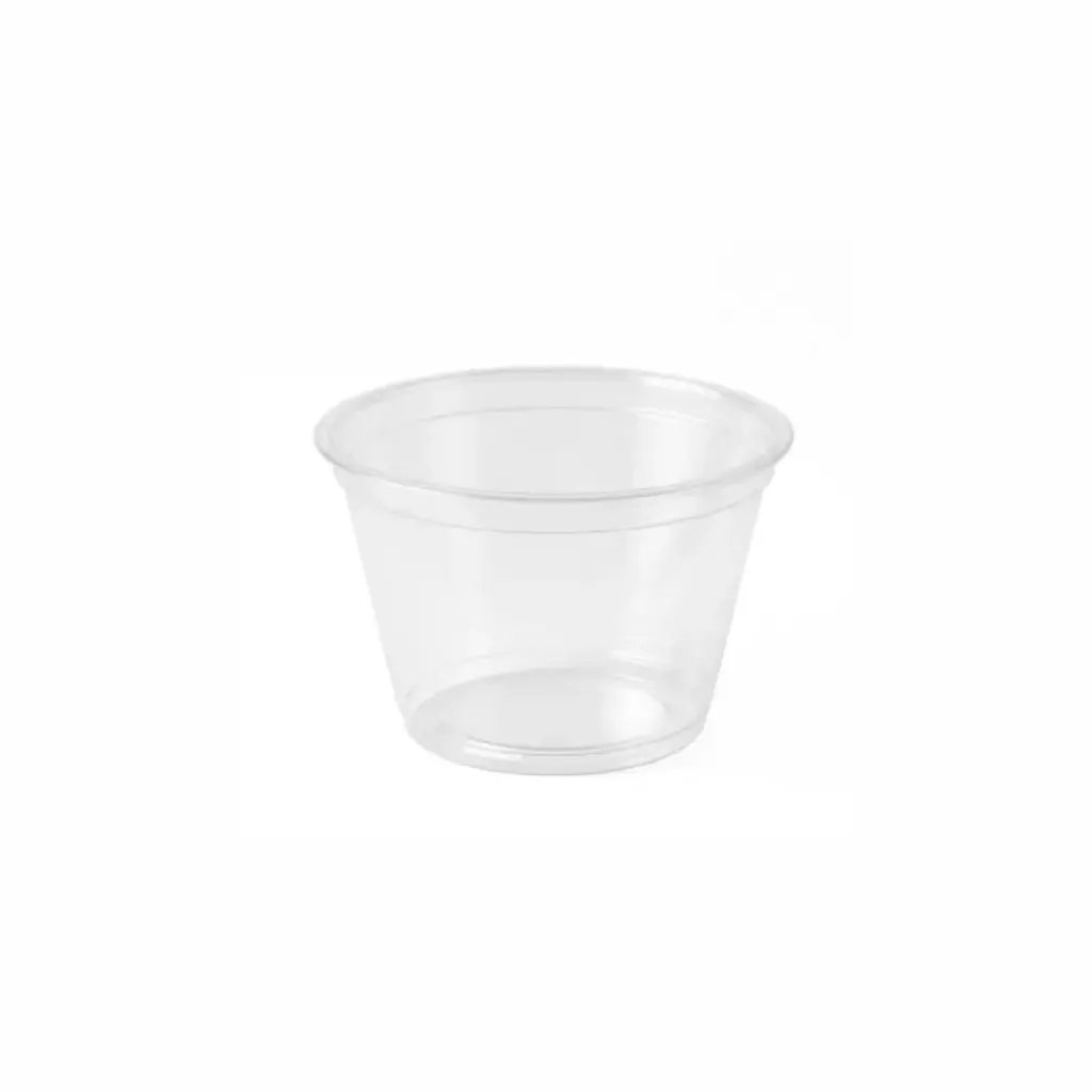 Sauce container 90 ml Ø73 mm sans couvercle Cosmoplast (100 unités * 20 Sacs) (2000 unités par carton)