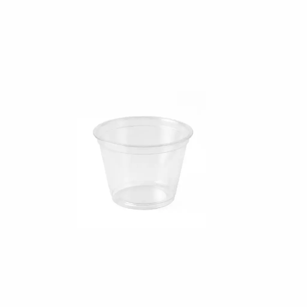 Sauce container ronde 70 ml sans couvercle Ø61 mm Cosmoplast (100 unités * 20 Sacs)(2000 unités par carton)
