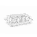 Emballage en plastique transparente pour 15 Oeufs ELTRON ( 400 unités par carton )