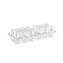 Emballage en plastique transparente pour 12 Oeufs ELTRON (400 unités par carton )