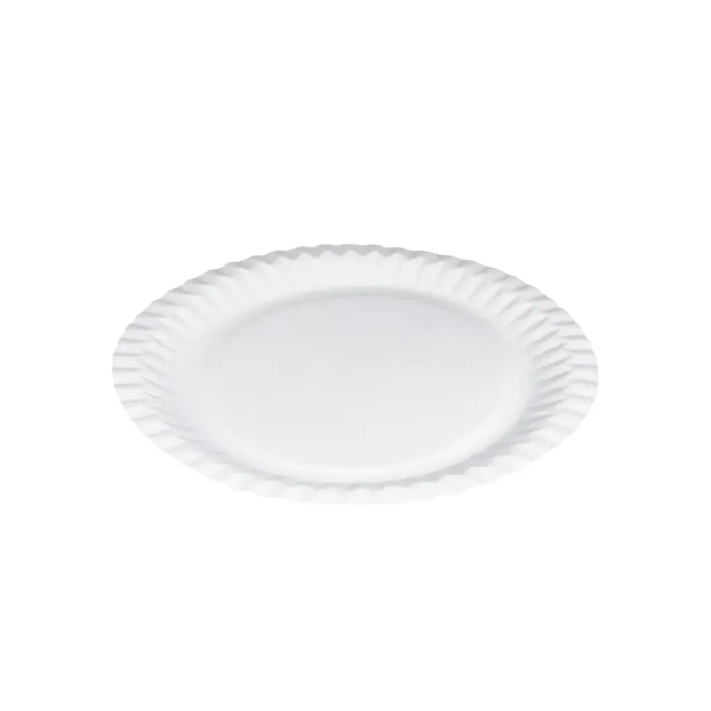 ASSIETTE MM Ø18CM BLANC QUICK (1 unité de vente = sac de 20 pièces) (75 unités de vente par carton) ATTESTATION SANITAIRE 2025/212 EA/810/24